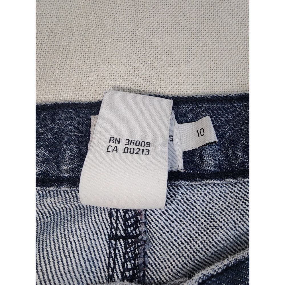 Calvin Klein Criss Cross Pocket Detail Straight Leg Jeans Size 10 - Picture 7 of 15